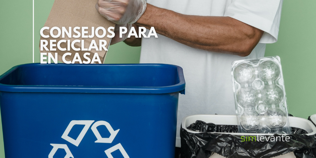Consejos que te ayudarán a reciclar en casa